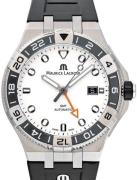 Maurice Lacroix Herreur AI6158-SS001-130-2 Aikon Hvid/Gummi Ø43 mm