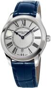 Frederique Constant Dameur FC-220MS3B6 Classics Sølvfarvet/Læder