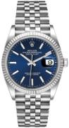 Rolex Dameur 126234-0017 Datejust 36 Blå/Stål Ø36 mm