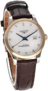 Longines Dameur L2.321.5.87.2 Record Hvid/Læder Ø30 mm
