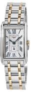 Longines Dameur L5.255.5.79.7 Dolcevita Sølvfarvet/18 karat rosa guld