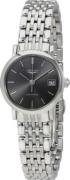 Longines Dameur L4.309.4.72.6 Elegant Grå/Stål Ø25.5 mm