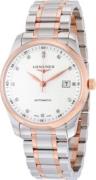 Longines Herreur L2.793.5.77.7 Master Sølvfarvet/18 karat rosa guld
