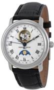 Frederique Constant Herreur FC-335MC4P6 Classics Sølvfarvet/Læder