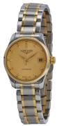 Longines Dameur L2.128.5.37.7 Master Champagne/Stål Ø25.5 mm