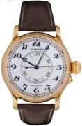 Longines Herreur L2.713.8.13.0 Heritage Weems Hvid/Læder Ø47.5 mm