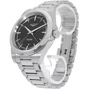 Longines Herreur L3.830.4.52.6 Conquest Sort/Stål Ø41 mm