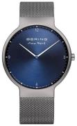 Bering Herreur 15540-077 Max Rene Blå/Titanium Ø40 mm