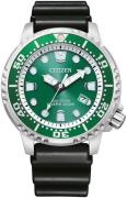 Citizen Herreur BN0158-18X Grøn/Gummi Ø44 mm