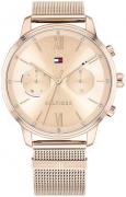 Tommy Hilfiger Dameur 1782303 Rosa guldfarvet/Rosaguldtonet stål