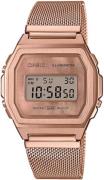 Casio A1000MPG-9EF LCD/Rosaguldtonet stål