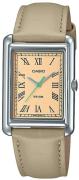 Casio Dameur LTP-B165L-5BVEF Timeless Collection Beige/Læder Ø24.5