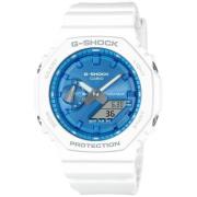 Casio Herreur GA-2100WS-7AER G-shock Blå/Resinplast Ø45.4 mm