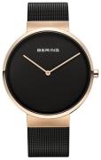 Bering Dameur 14539-166 Classic Sort/Stål Ø39 mm