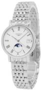 Longines Dameur L4.330.4.11.6 Elegant Sølvfarvet/Stål Ø30 mm