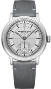 Raymond Weil Herreur 2930-STC-65001 Millesime Sølvfarvet/Læder