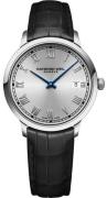 Raymond Weil Herreur 5485-STC-00658 Toccata Sølvfarvet/Læder Ø39 mm