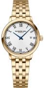 Raymond Weil Dameur 5985-P-00359 Toccata Hvid/Gul guldtonet stål