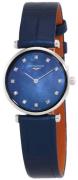 Longines Dameur L4.209.4.81.2 La Grande Classique De Blå/Læder Ø24
