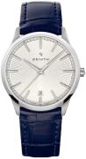 Zenith Herreur 03.3100.670-01.C922 Elite Classic Sølvfarvet/Læder