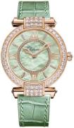 Chopard Dameur 384242-5022 Imperiale Grøn/Læder Ø36 mm