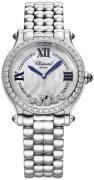 Chopard Dameur 278610-3002 Happy Sport Hvid/Stål Ø33 mm