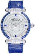 Chopard Dameur 384240-1005 Imperiale Sølvfarvet/Læder Ø40 mm