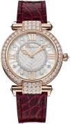 Chopard Dameur 385377-5001 Imperiale Sølvfarvet/Læder Ø36 mm