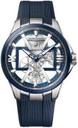Ulysse Nardin Herreur 3713-260-3-03 Blast Skeletskåret/Gummi Ø42 mm