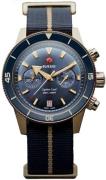 Rado Herreur R32146208 Captain Cook Blå/Læder Ø43 mm