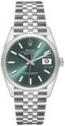 Rolex Dameur 126200-0023 Datejust 36 Grøn/Stål Ø36 mm
