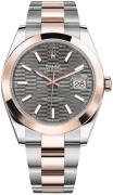 Rolex Herreur 126301-0019 Datejust 41 Grå/18 karat rosa guld Ø41 mm