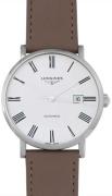 Longines Herreur L4.911.4.11.0 Elegant Hvid/Læder Ø41 mm