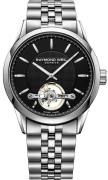 Raymond Weil Herreur 2780-ST-20001 Freelancer Sort/Stål Ø42 mm