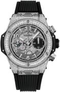 Hublot Herreur 441.NX.1171.RX.0904 Big Bang 42mm Sølvfarvet/Gummi