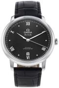 Omega Herreur 424.13.40.20.01.002 De Ville Prestige Sort/Læder