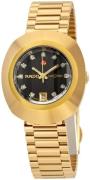 Rado Dameur R12416613 Diastar Original Sort/Gul guldtonet stål