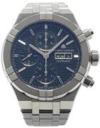 Maurice Lacroix Herreur AI6038-SS002-330-2 Aikon Sort/Stål Ø44 mm