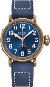 Zenith Herreur 29.1940.679-57.C808 Pilot Blå/Gummi Ø40 mm
