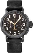 Zenith Herreur 11.2432.4069-21.C900 Pilot Grå/Gummi Ø40 mm