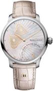 Maurice Lacroix Herreur MP6068-SS001-160-1 Masterpiece Hvid/Læder