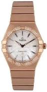 Omega Dameur 131.55.28.60.55.003 Constellation Quartz 28Mm Hvid/18