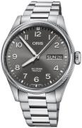 Oris Herreur 01 752 7760 4063-07 8 22 08P Aviation Grå/Stål Ø44 mm