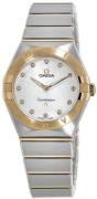 Omega Dameur 131.20.28.60.55.002 Constellation Quartz 28Mm Hvid/18