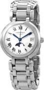 Longines Dameur L8.115.4.71.6 Primaluna Sølvfarvet/Stål Ø30.5 mm