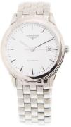 Longines Herreur L4.974.4.12.6 Flagship Hvid/Stål Ø38.5 mm