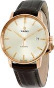 Rado Herreur R22861115 Coupole Antikhvid/Læder Ø38 mm