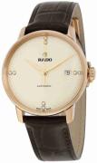 Rado Herreur R22861765 Coupole Antikhvid/Læder Ø38 mm