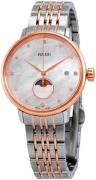 Rado Dameur R22883923 Coupole Hvid/Rosaguldtonet stål Ø34 mm