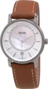 Rado Dameur R14064945 Diamaster Hvid/Læder Ø33 mm